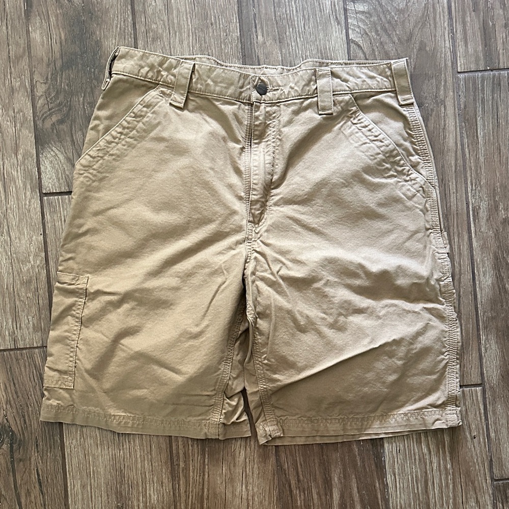 Carhartt Men's Khaki Cargo Shorts